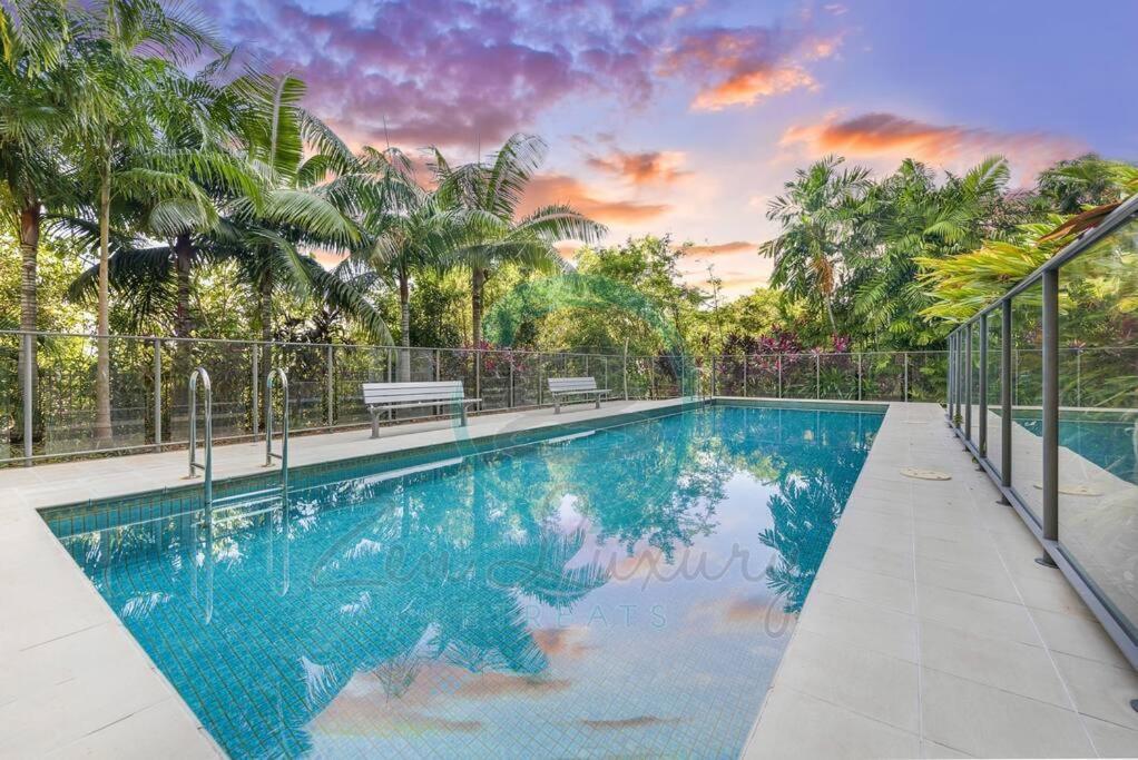 Zen Ocean Charm 3Br Luxury W/Front Apt Pool + Bbq Darwin Kültér fotó
