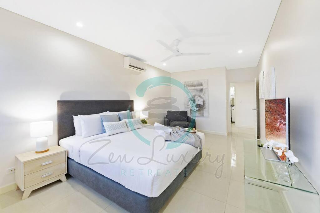 Zen Ocean Charm 3Br Luxury W/Front Apt Pool + Bbq Darwin Kültér fotó